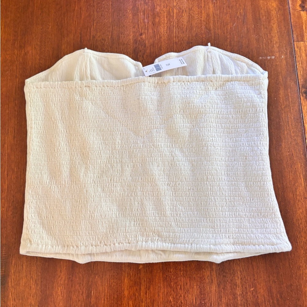 NWT Anthropologie Porridge woman’s structured corset top xl - Picture 5 of 9